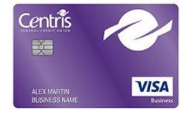 Centris FCU Business Visa Credit Card logo
