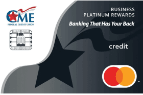 CME Federal Credit Union Mastercard Business Platinum Rewards Credit Card logo