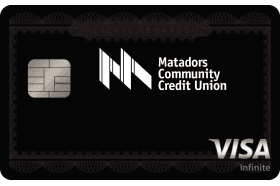 Matadors Community Credit Union Visa Infinite® Reserve Rewards+ Credit Card logo