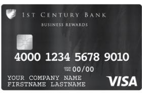 1st Century Bank Visa® Business Rewards Credit Card logo