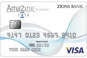 Zions Bank® AmaZing Rate® Business Credit Card logo