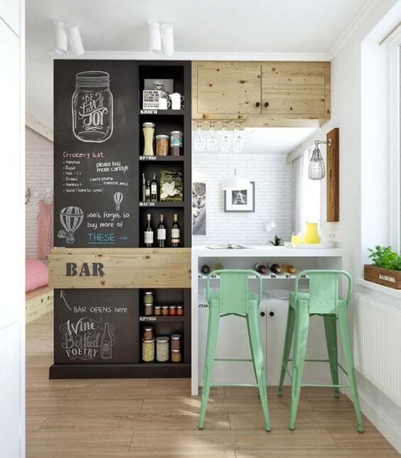 blackboard wall diy ideas
