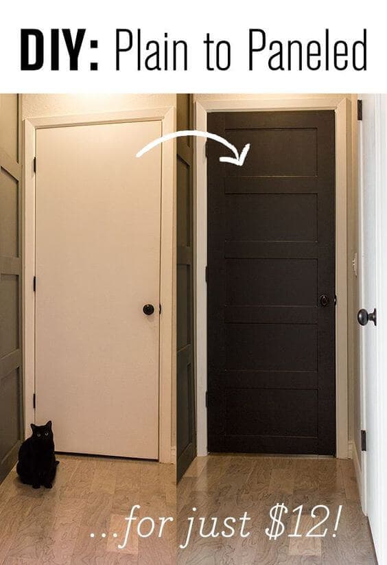 paneled doors diy save money