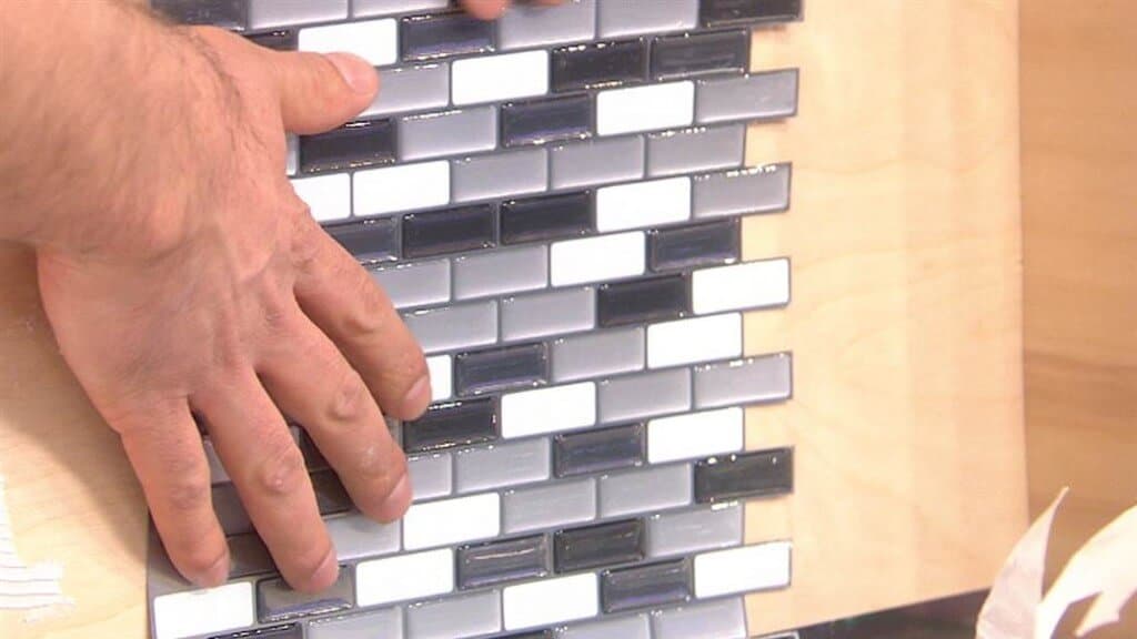 peel splash back diy save money